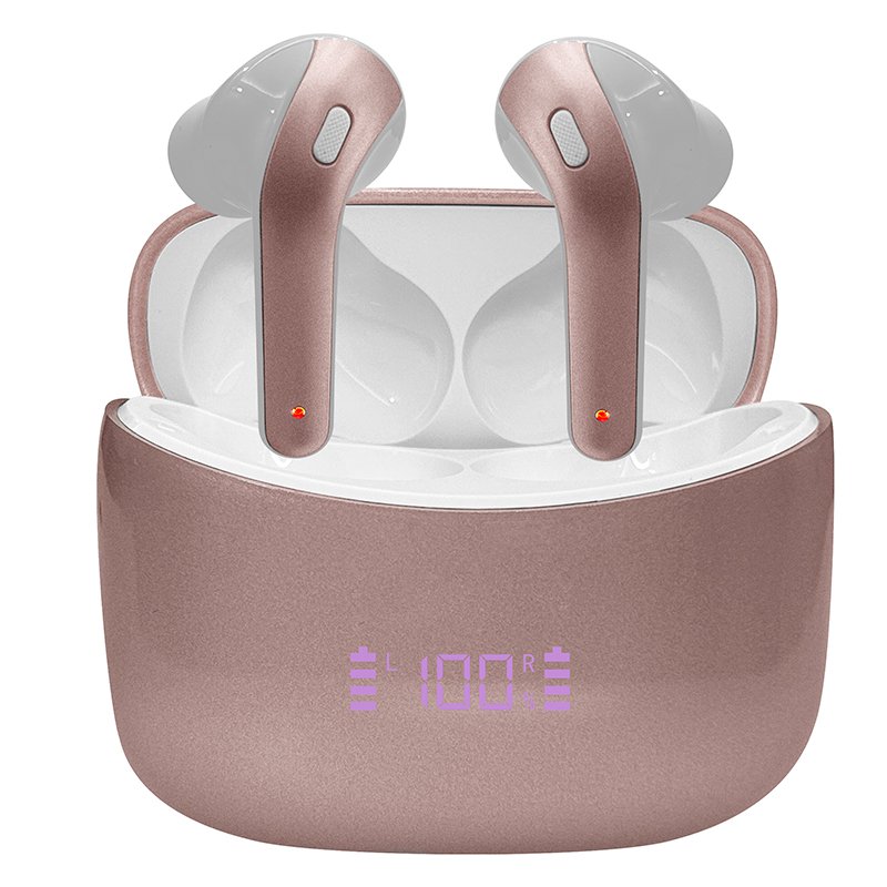 Audífonos TEROS TE-8074GR, Bluetooth, TWS